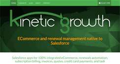 Desktop Screenshot of kineticgrowth.com